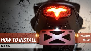 Brogue Motorcycles MT09 20212023  Tail Tidy Kit  A Complete Plug amp Play Solution  Install Video [upl. by Papagena944]