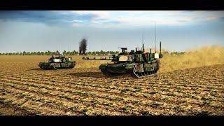 M1A2 Abrams SEPV3 VS T90M  Nebraska Fields  Modern Conflict [upl. by Nart668]