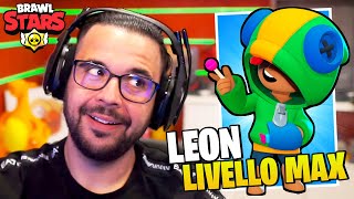 Sto Esagerando LEON al Livello MASSIMO  BRAWL STARS [upl. by Cowley785]