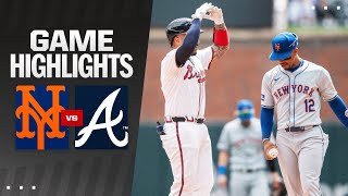 Mets vs Braves Game Highlights 41124  MLB Highlights [upl. by Nile]