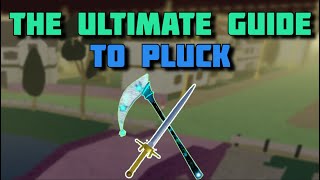 YBA The Ultimate Guide to Pluck By The Rank 1 [upl. by Nosiaj]