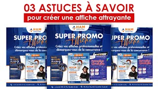 Comment créer une affiche Publicitaire professionnel sur Photoshop tuto pour debutants1 [upl. by Eecak206]