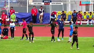 PORPROV BANTEN VI 2022 CABANG OLAHRAGA SEPAK BOLA  KABUPATEN LEBAK VS KOTA SERANG  BABAK 2 [upl. by Bjorn]