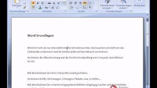 Microsoft Word Tutorial Deutsch Absatzformatierung [upl. by Janey]