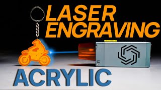 How To Laser Engrave Acrylic  Color and Clear Easy Guide [upl. by Harlow]