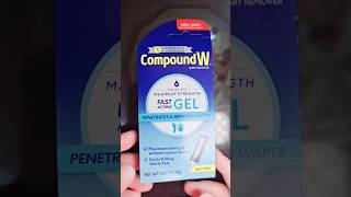 UNBOXING COMPOUND W FAST ACTING GEL WART REMOVER 7G MOST EFFECTIVE WART REMOVAL FOR PLANTAR WARTS [upl. by Geldens]