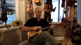 Kala KAABPCTG CedarAcacia Baritone Ukulele Demo featuring Kala Endorsed Artist Stu Zonder [upl. by Solakcin]