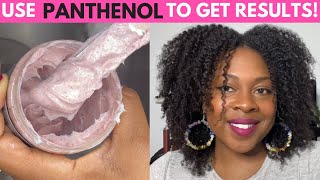 Panthenol How to use Panthenol for Hair Growth and Moisture Vitamin B5 [upl. by Harrat236]