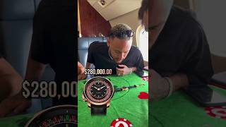 Neymar Jr playing roulette with his JacobampCo Casino Tourbillon jacobandco shorts watch watches [upl. by Dulcia]