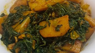 Aalu Methi ki Sabji  आलू मेथी की चटपटी सब्जी  EASY COOKING  nishaskitchen [upl. by Lraep851]