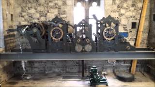 Canterbury Cathedral clock chime [upl. by Sheply]