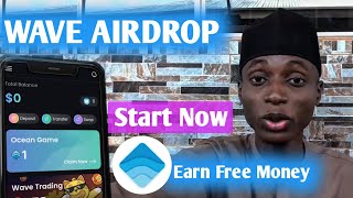 WAVE AIRDROP  Sabon Airdrop Daake Samun Kudi Aciki [upl. by Kola]