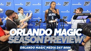 Orlando Magic Season TipOff  NBA Media Day orlandomagic nbatoday [upl. by Gnirps]