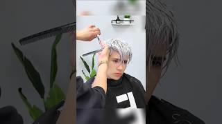 Hair color transformation  haircut transformation haircolortutorial haircuttutorial haircolor [upl. by Ailices168]