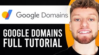 Google Domains Tutorial 2023 Beginners Guide To Buying a Domain [upl. by Gamali]