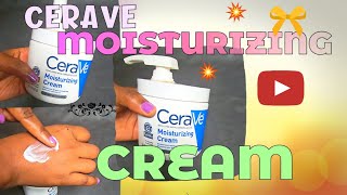 CERAVE THE BEST SKIN CARE ROUTINE MOISTURIZER Does it Contains SPf Anti Aging Effects [upl. by Leeth]