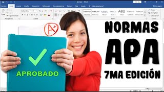 Cómo usar las Normas APA en WORD 7ma Edición 2024  NORMAS APA ULTIMA EDICION [upl. by Aushoj]