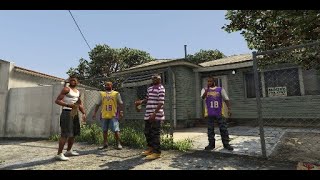 Grove street vs ballas part 3 [upl. by Llejk]