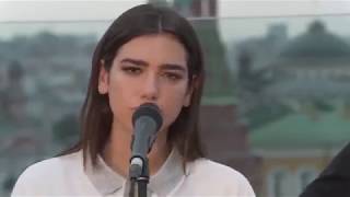 Dua Lipa  Be the one  Blow your mind  live acoustic [upl. by Tdnarb]