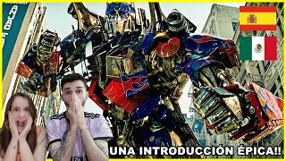 ESPAÑOLES REACCIONAN A DOBLAJE LATINO VS ESPAÑOL DE OPTIMUS PRIMETRANSFORMERS [upl. by Rhys535]