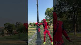 Cướp mặt lạ của Deadpool và cái kết  Marvel Real Life [upl. by Atnod]