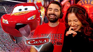 CARS IS TOP TIER ANIMATION Cars Movie Reaction LIGHTING MCQUEEN IS KACHOW [upl. by Breena960]