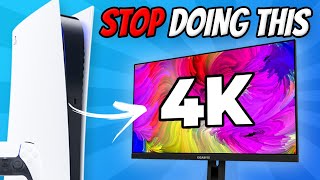 Dear Console Gamers STOP Buying 4K Monitors [upl. by Cullan]