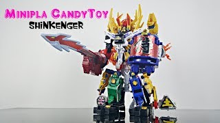 Minipla Candytoy Shinkenger 侍戦隊シンケンジャー [upl. by Dragone577]