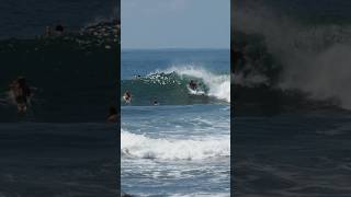 Bali Surfing at Keramas Beach in the morning every day surfersofbali [upl. by Arlo]