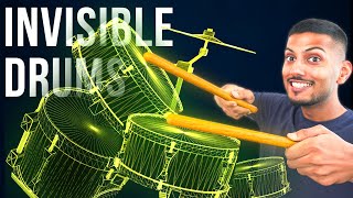 I Tried ₹20000 Invisible Drums [upl. by Daryle]