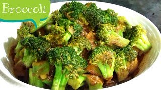 Broccoli Stirfry Recipe Tasty Broccoli Stir Fry Vegan Quick Dinner Recipe [upl. by Adnorahs]