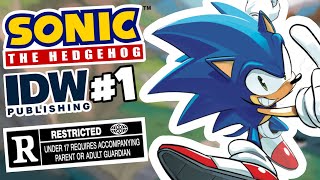 IDW Sonic the Hedgehog BUT it’s RRated Sonic Issue 1 Comic Dub [upl. by Adrahs334]