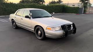 2011 Ford Crown Victoria P7B police interceptor 59k miles [upl. by Artened]