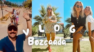 KALDIĞIMIZ YERDEN DEVAM  RÜYA GİBİ BOZCAADA TURU  VLOG [upl. by Ahcsas]