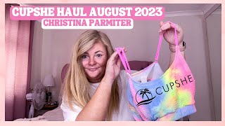 Cupshe TryOn Haul  August 2023  Christina Parmiter [upl. by Giles320]