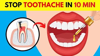 10 Quick amp Effective HOME REMEDIES for a TOOTHACHE [upl. by Emilee]