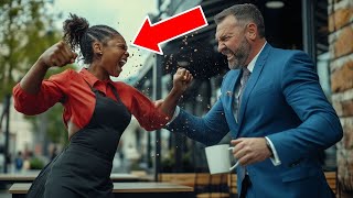 A Billionaire Threw Coffee At Black Waitress Then Karma Destroyed His Reputation In Seconds [upl. by Ecinad]