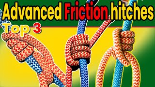 TOP 3 tree climbing friction hitches  Michoacan Hitch  Distel Hitch  Blakes Hitch [upl. by Avrom]