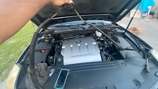 Fixing Power steering On Cadillac￼ dts ampleds [upl. by Alym301]