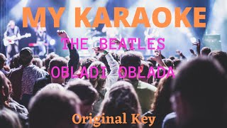 Karaoke Ob La Di Ob La Da The Beatles Original Key [upl. by Dick]