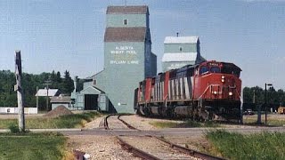 CNs SD50F locomotives [upl. by Noirrad]