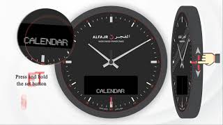 Calender Selection GREGORIANHIJRI  ALFAJR ANADIGI CLOCK [upl. by Ronni]