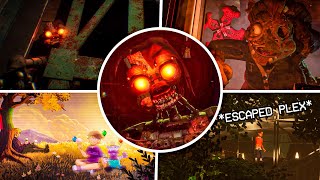 ALL SECRET  GOOD ENDINGS escaping the pizzaplex  FNAF Security Breach RUIN DLC [upl. by Susana132]