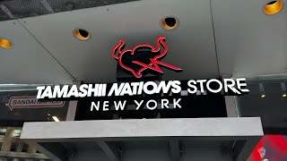 Visiting the Tamashii Nations store In New York City’s Times Square [upl. by Anerom]