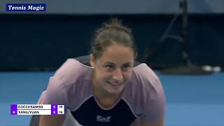 2024 China Open QF Doubles CocciarettoSamsonova vs TangYuan [upl. by Notlew]