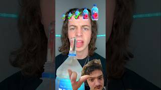 making jelly liquid water funny soda challenge [upl. by Nahgiem753]