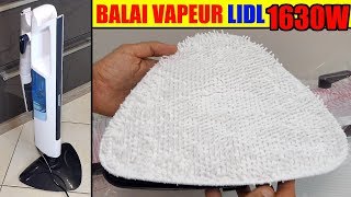 balai vapeur lidl silvercrest sdm 1500 c2 Steam Mop dampfmopp [upl. by Piselli]