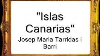 Islas Canarias  Josep Maria Tarridas i Barri Pasodoble [upl. by Oremor]