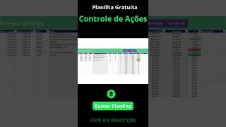 Planilha Controle de Ações Gratuita [upl. by Isac997]