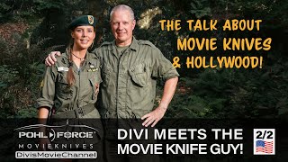 Divi meets the movie knife guy YouTuber Divi in talk with Dietmar Pohl  Pohl Force PART 22 [upl. by Angeline]